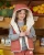 Petite Revery Reversible Vest Redwood 26FW - Two cozy sides for twice the exploring, this reversible vest lets little adventurers switch between structured nylon and oh-so-soft fleece, with a cozy hood ready for wherever the day takes them.