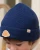 Petite Revery Beanie 26FW Blueberry - Every little explorer needs a cozy sidekick.