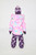 Deux Par Deux Two Piece Snowsuit Gradi 26FW - Technical, durable and adventure-ready, this two piece PLAY snowsuit in green and navy colorblock with blue camouflage pants keeps young explorers protected during intense winter activities with professional-grade features and bold design.