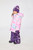 Deux Par Deux Two Piece Snowsuit Gradi 26FW - Technical, durable and adventure-ready, this two piece PLAY snowsuit in green and navy colorblock with blue camouflage pants keeps young explorers protected during intense winter activities with professional-grade features and bold design.