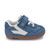 Stride Rite London Mini Sneaker Blue 26FW - The Soft Motion™ London Mini brings big-city vibes to tiny feet. With flexible, durable leather, memory foam comfort, and slip-resistant soles, these sneakers are made for on-the-go adventures.