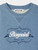 Bonpoint Erol Sweatshirt Dusky Blue 26FW -  This Erol sweatshirt for boys adds a retro touch to any outfit with its heritage logo in bouclé knit embroidery on the front.