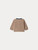 Bonpoint Tahiel Cardigan Praline 26FW - This Tahiel cardigan for babies features a V-neck and a contrasting button placket. Tone-on-tone embroidery adorns the upper back.