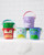 Skip Hop ZOO Stack - Pour Buckets Multi  - Our friendly-faced nesting buckets feature three different sprinkle effects for bath time fun.