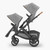 UPPAbaby RumbleSeat V3 - Easily attach this second seat to your Vista with the large hubs and adapters, offering a simple and intuitive experience for parents.