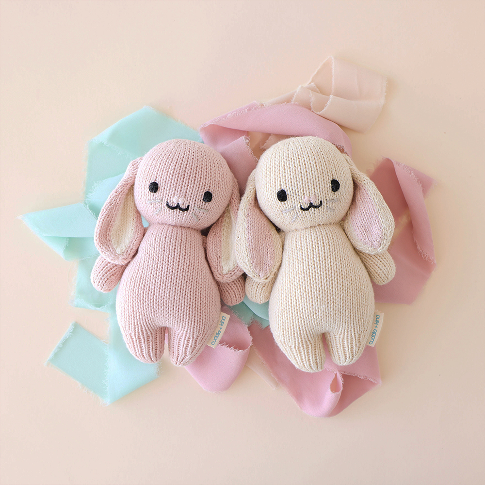 Cuddle + Kind Baby bunny rose | BabySquare Canada