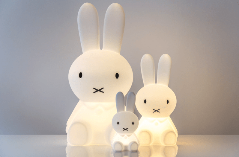 Mr Maria Night Light Lamp Miffy - Adorable LED Bunny Lamp