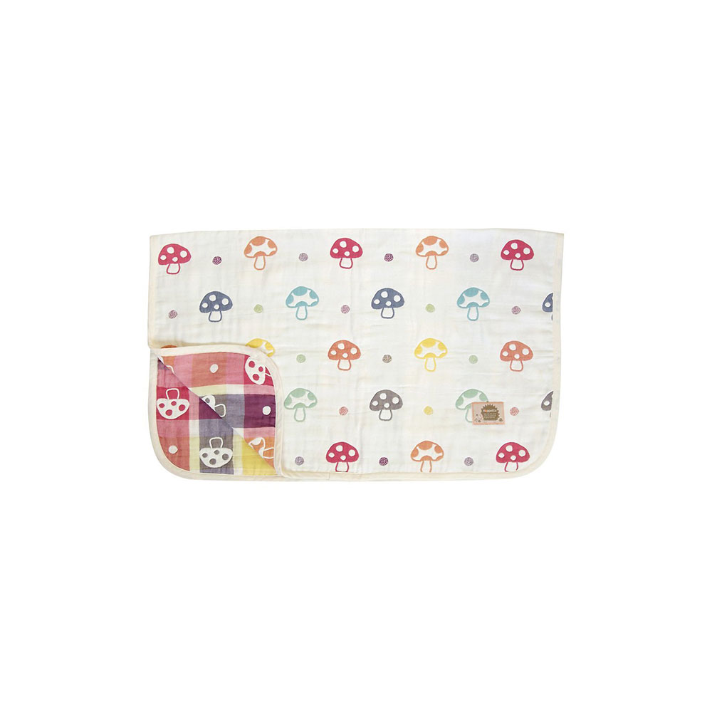 Hoppetta Six Layer Gauze Blanket Chamignon Mushroom