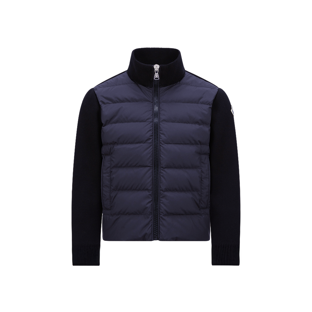 MONCLER マグリアトリコットジレ L ネイビー - メルカリ