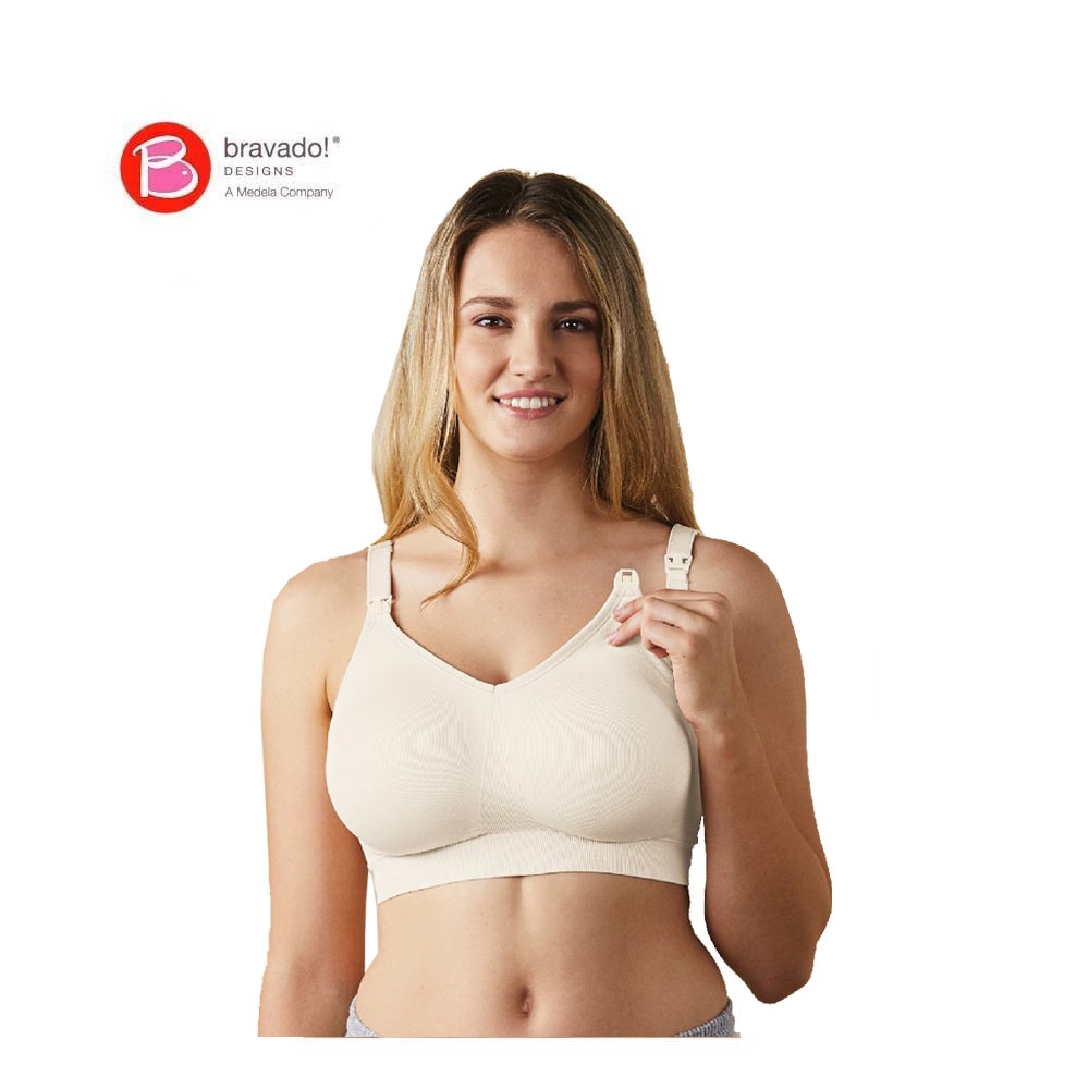 Bravado Body Silk Seamless Nursing Bra Antique White