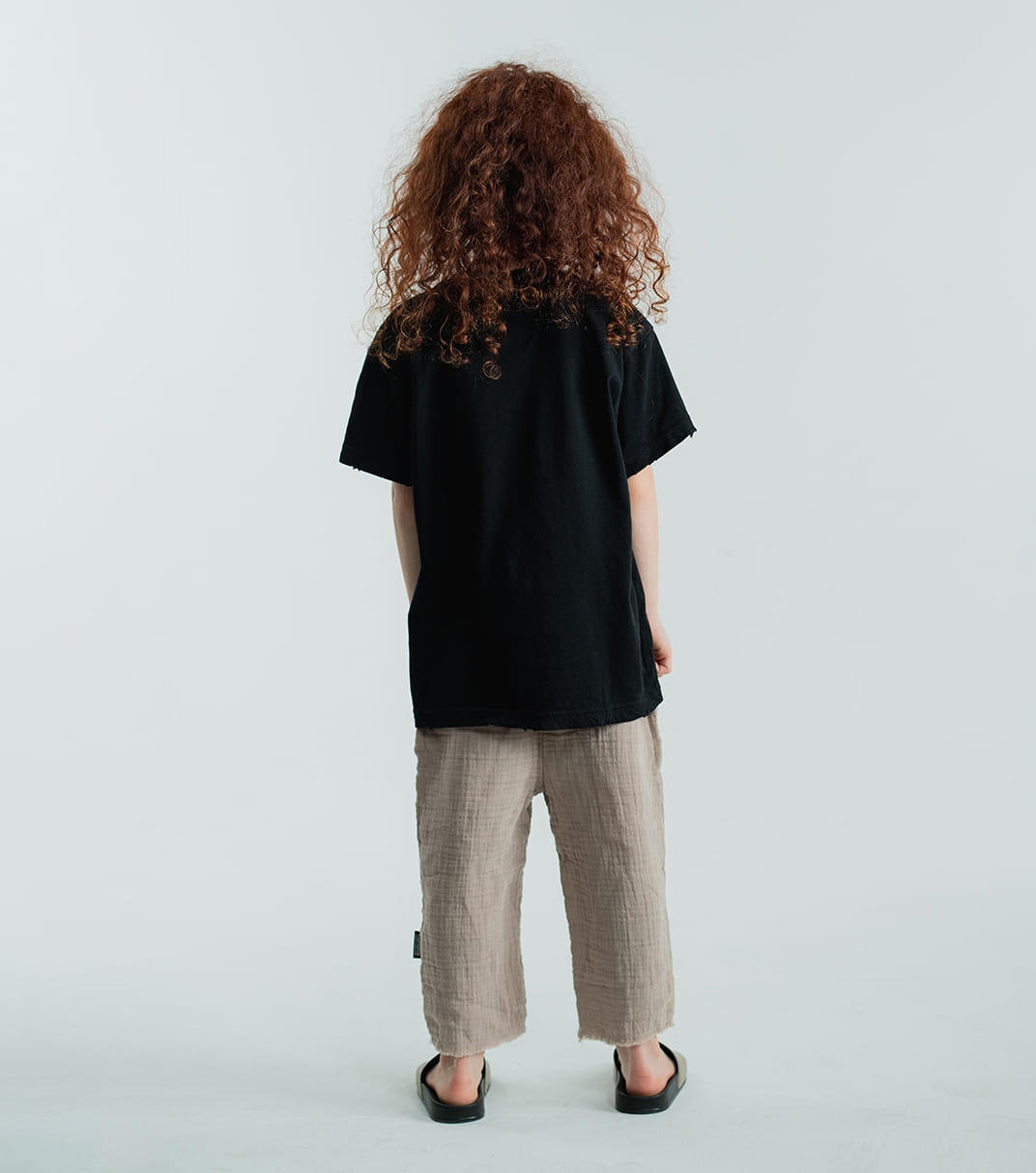 NUNUNU Classic Baggy Pants Stone