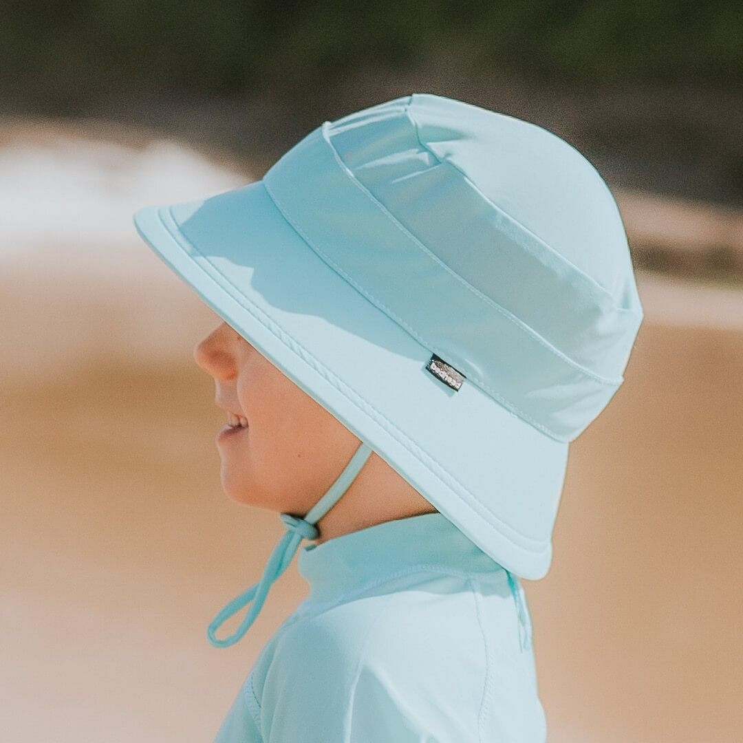 Bedhead Kids Beach Swim Hat Bucket UPF50+ 24SS | Aqua