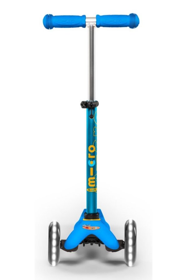 Mini Micro Deluxe LED Kickboard Ocean Blue