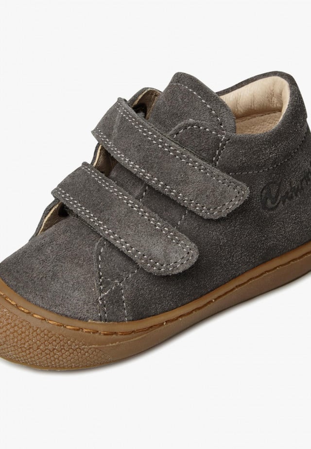 Naturino Cocoon Vl Suede Kids Shoes Sole Anthracite