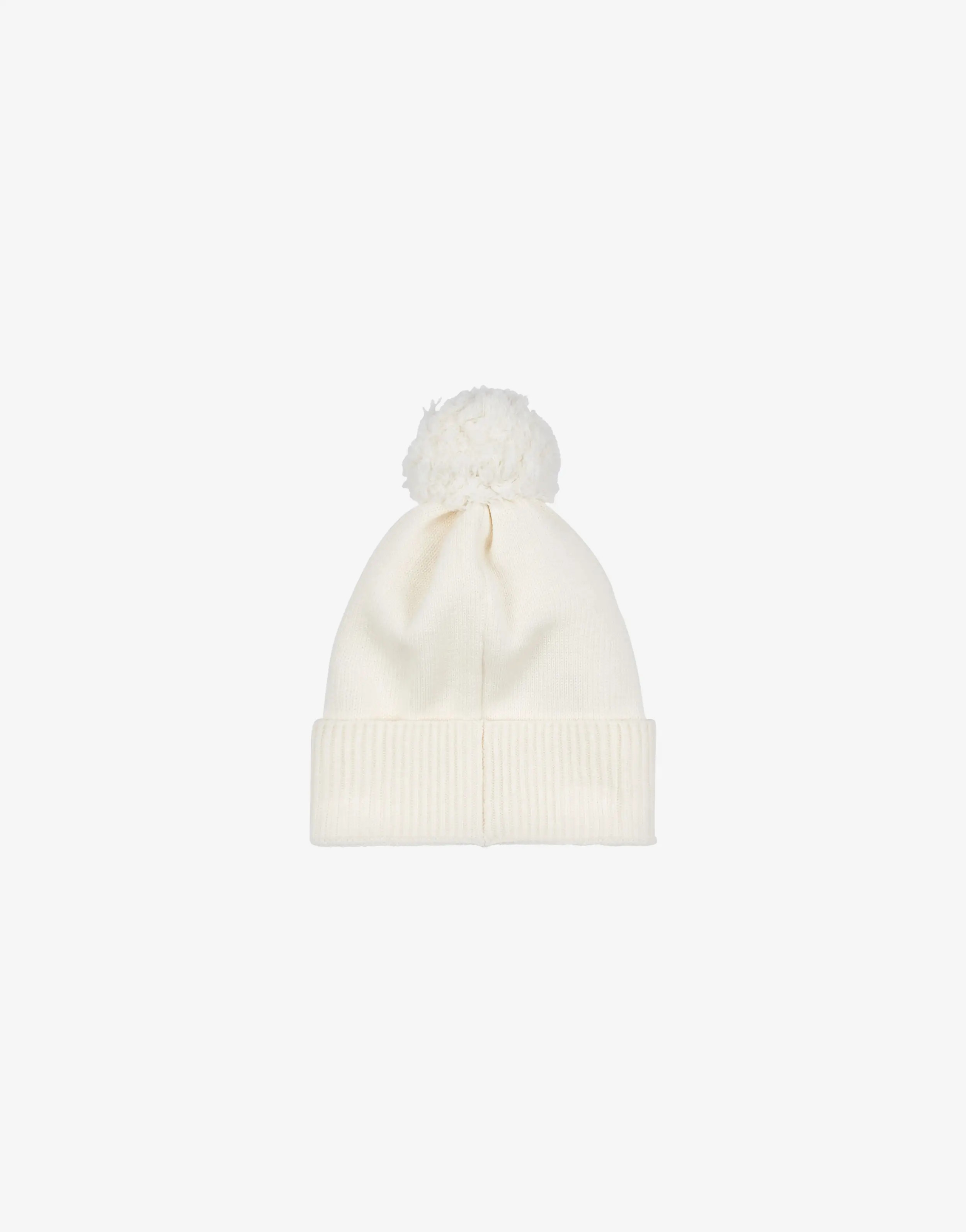 Moschino Knitted POM POM Hat CLOUD