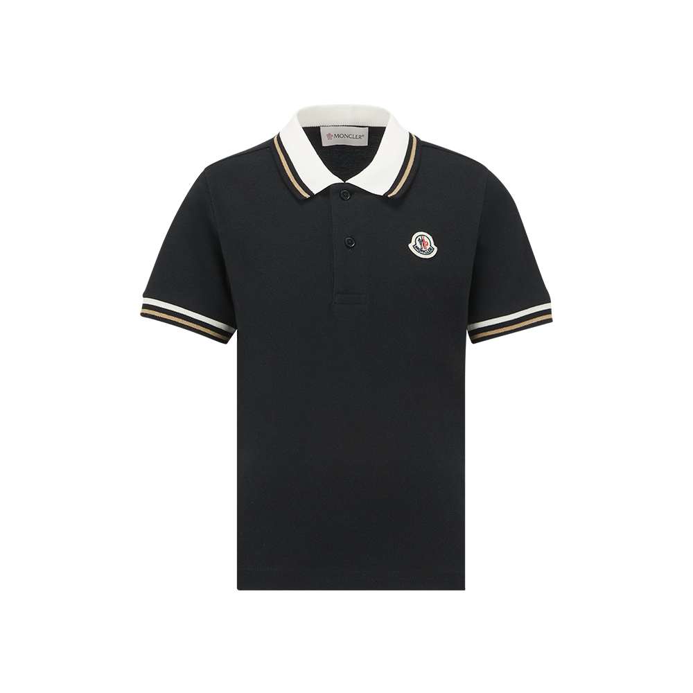 モンクレール Moncler SS Polo Moncler SS POLO Black 24SS