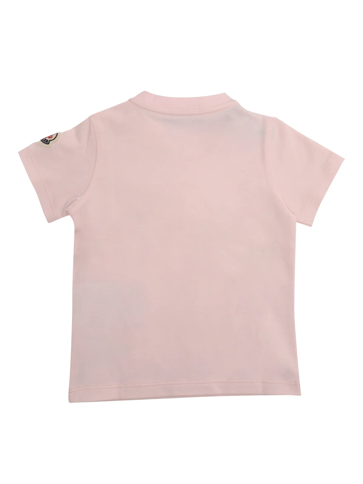 Moncler Maglia Maniche T-Shirt Pink 24SS