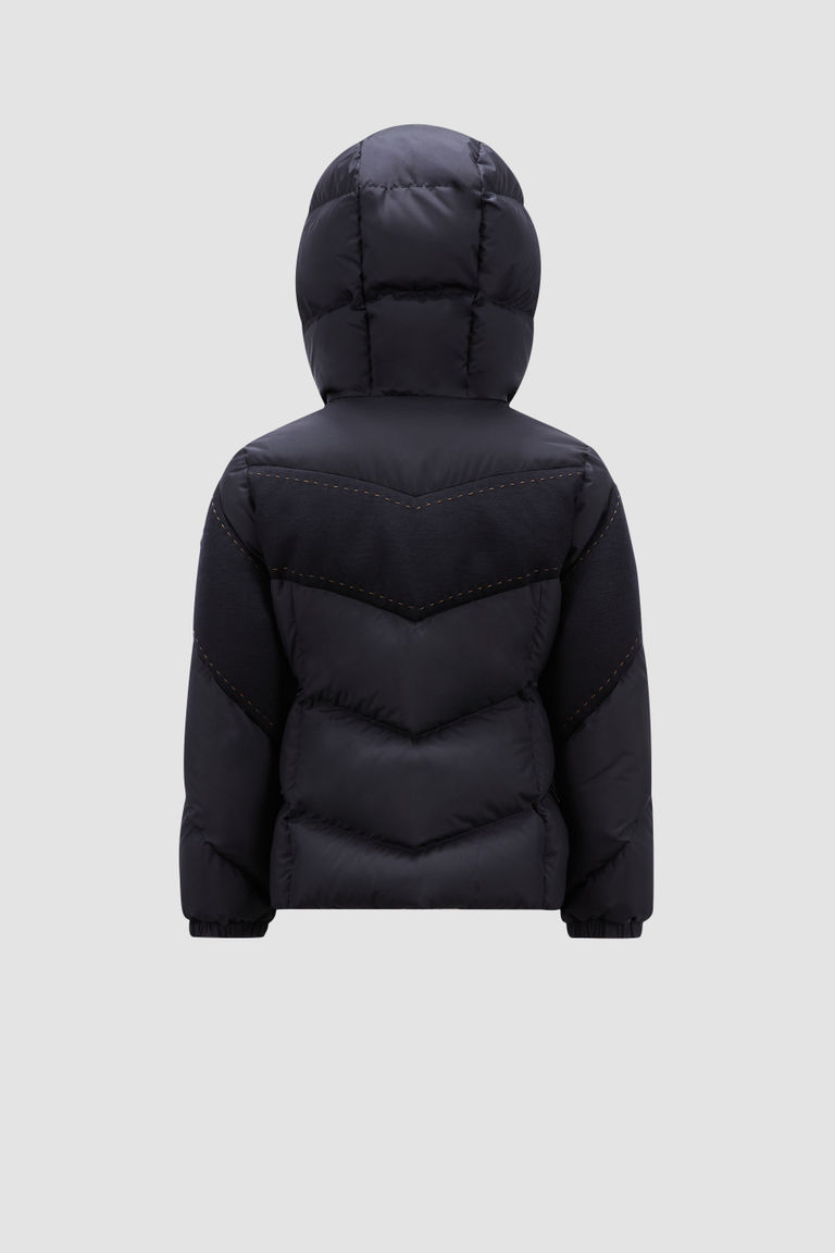 【希少】MONCLER Evandra クロップド ダウンジャケット ブラック Moncler Evandra Jacket | Black | FARFETCH