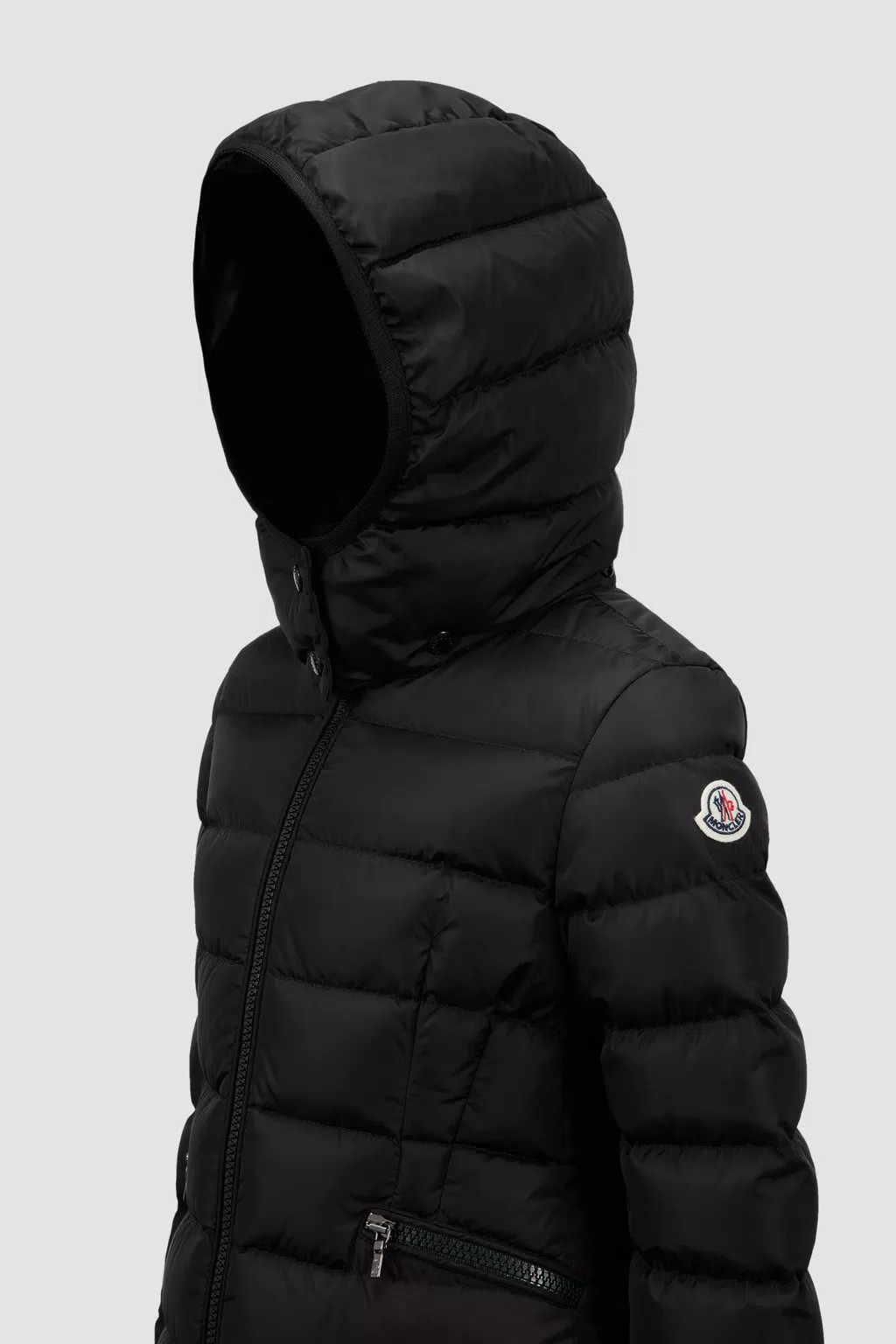 モンクレール　CHARPAL GIUBBOTTO CHARPAL JACKET Moncler // Black Charpal Long Down Coat – VSP Consignment