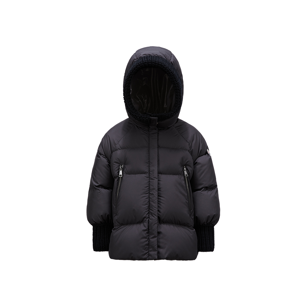 MONCLER 16AW GONNA ダウン切替 スリット 42ブラック MONCLER 16AW GONNA ダウン切替 スリット 42ブラック