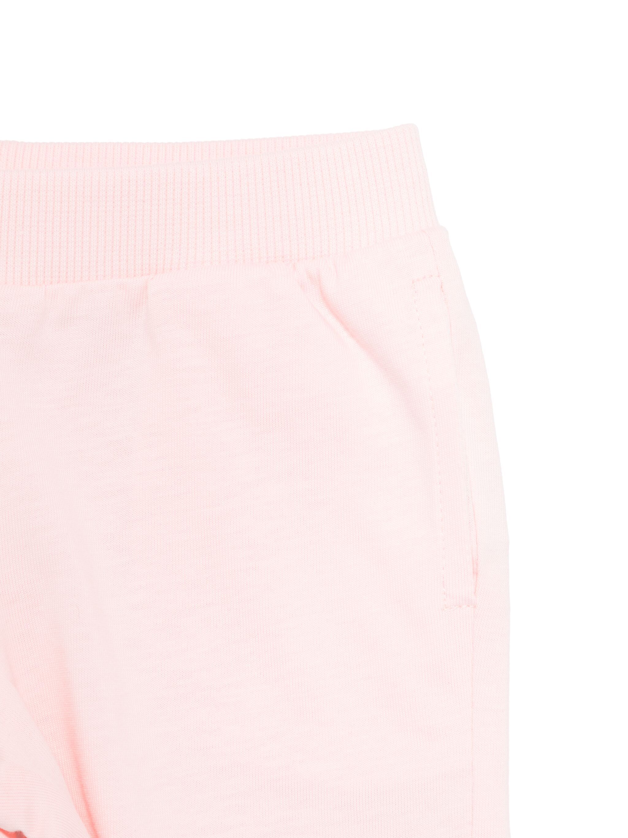 Moschino Baby Ss Tee and Shorts Set Gift Box 25SS Sgr Rose