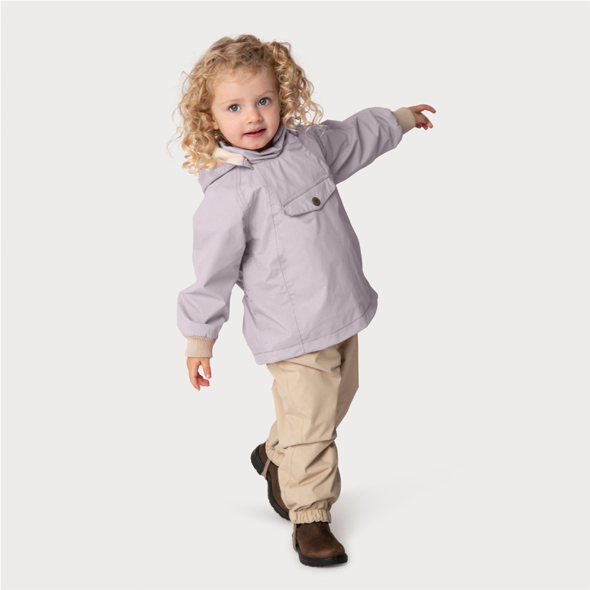 ジャケット・アウター Treat Girl's tulle frill jersey(gray) Girl's tulle frill jersey (gray)