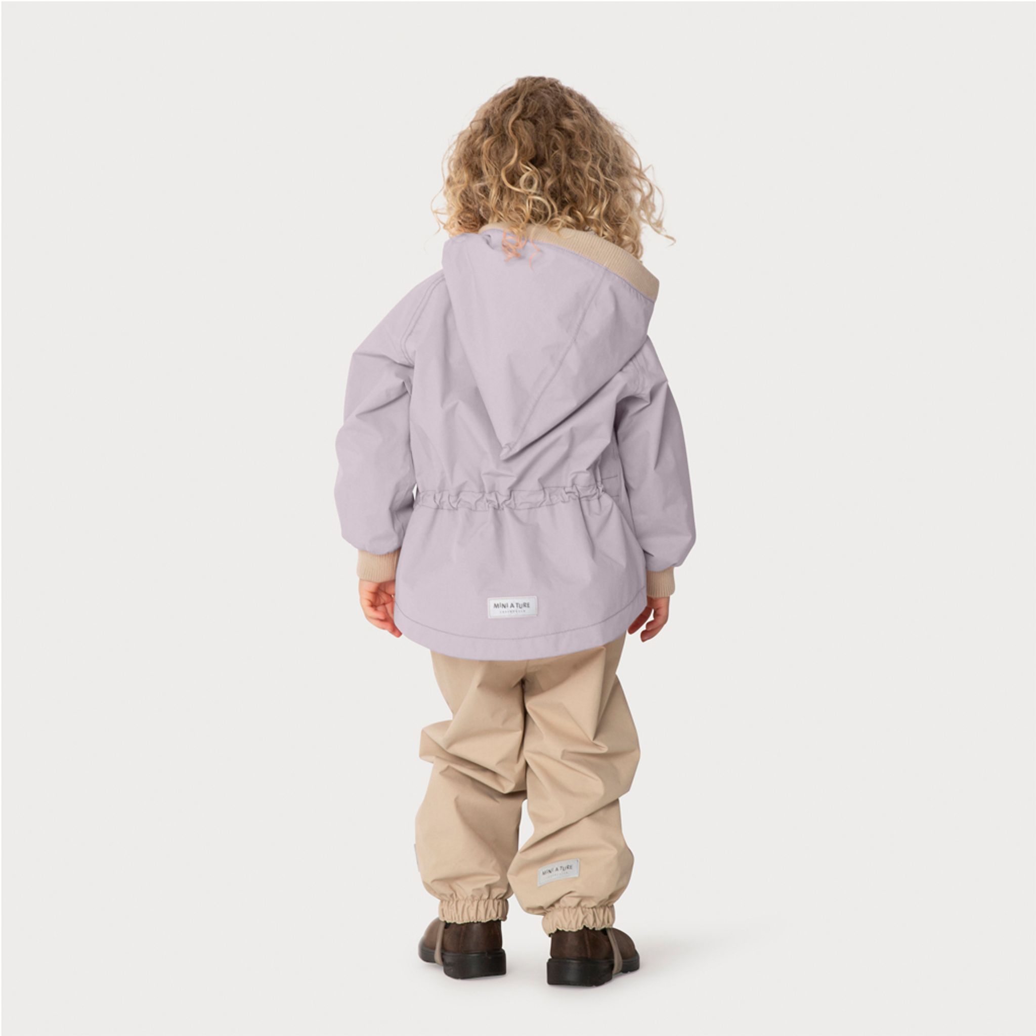 Mini A Ture Wang Matwai fleece lined spring jacket 25SS Thistle