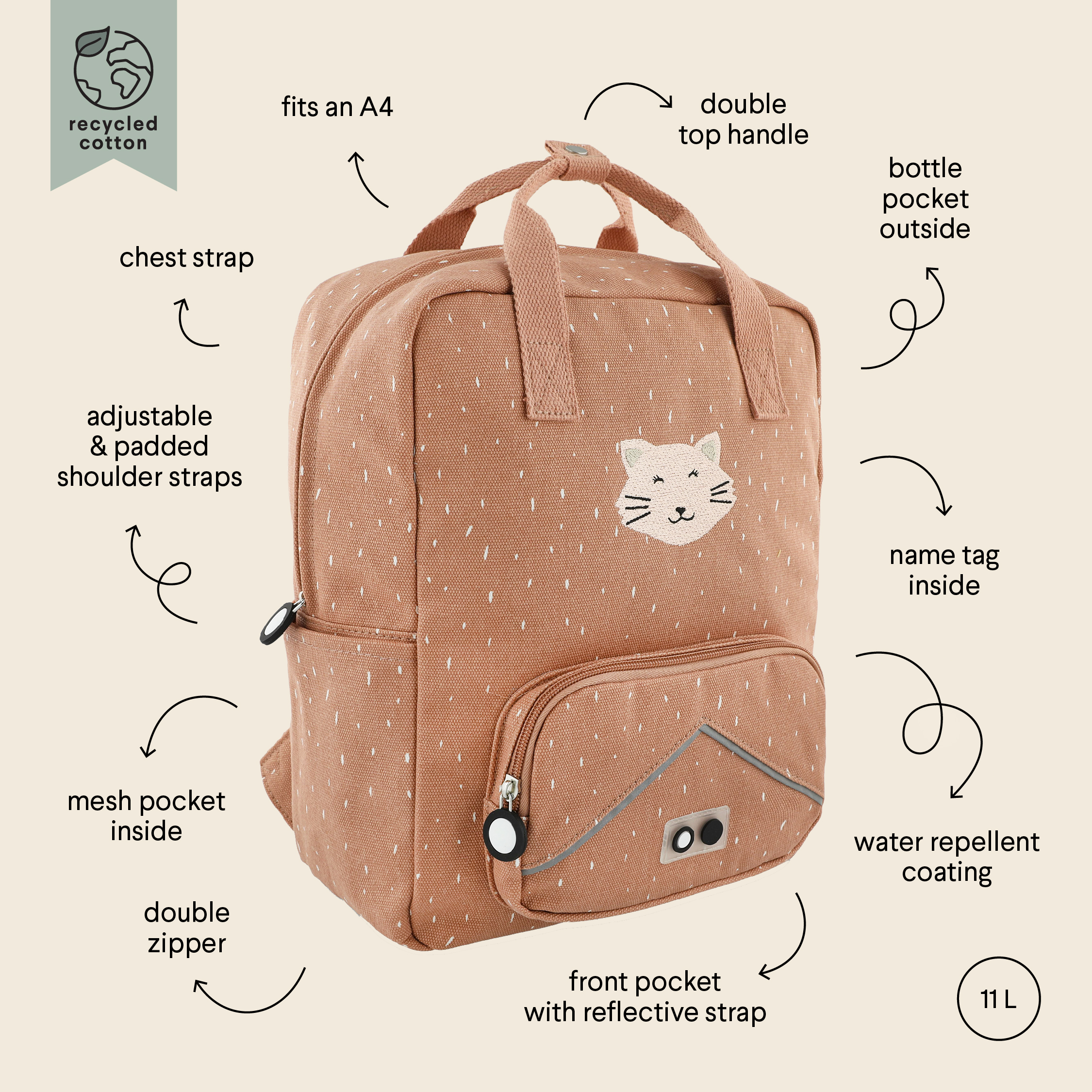 【新品】SIDE RIBBON BACKPACK BOVIP Kids Backpack for Boys Girls Astronaut Lightweight Bookbags