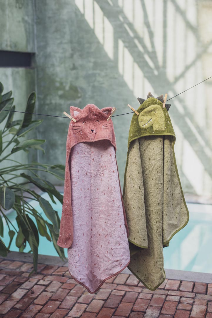 Trixie Hooded Towel 70X130 CM Dino