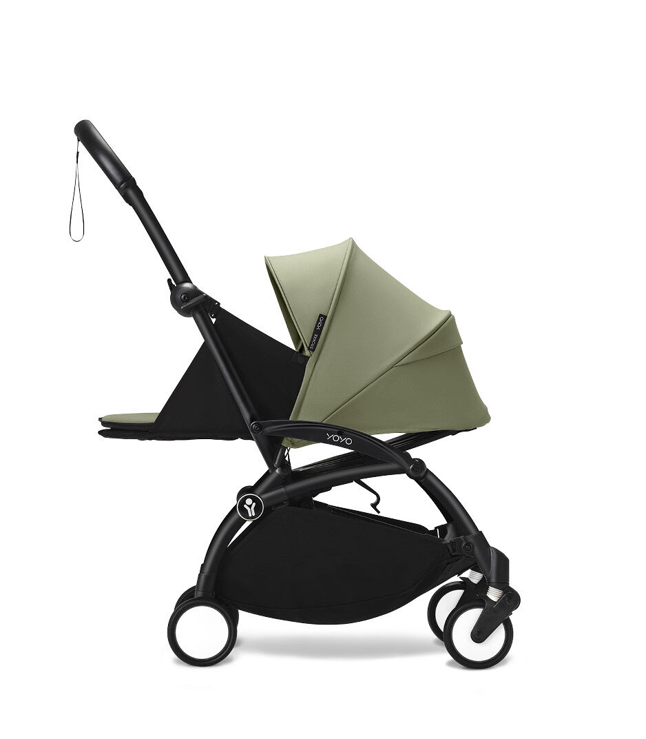 【美品】 BABY ZEN YOYO バシネット (オリーブ)　STOKKE Stokke YOYO 0+ Newborn Pack Olive