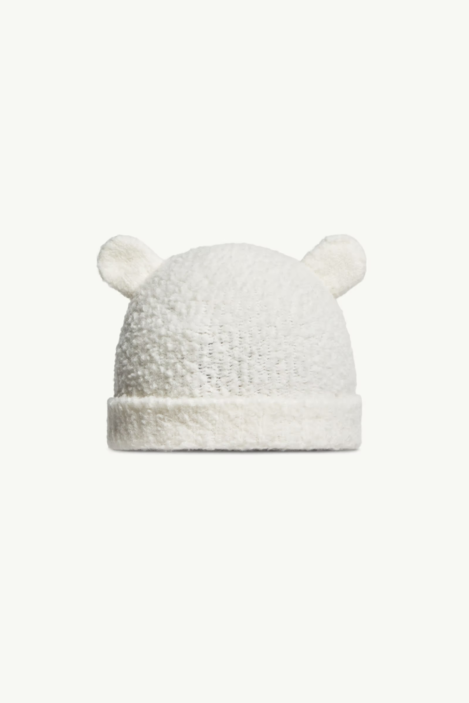 Moncler Berretto Hat Cream 25FW