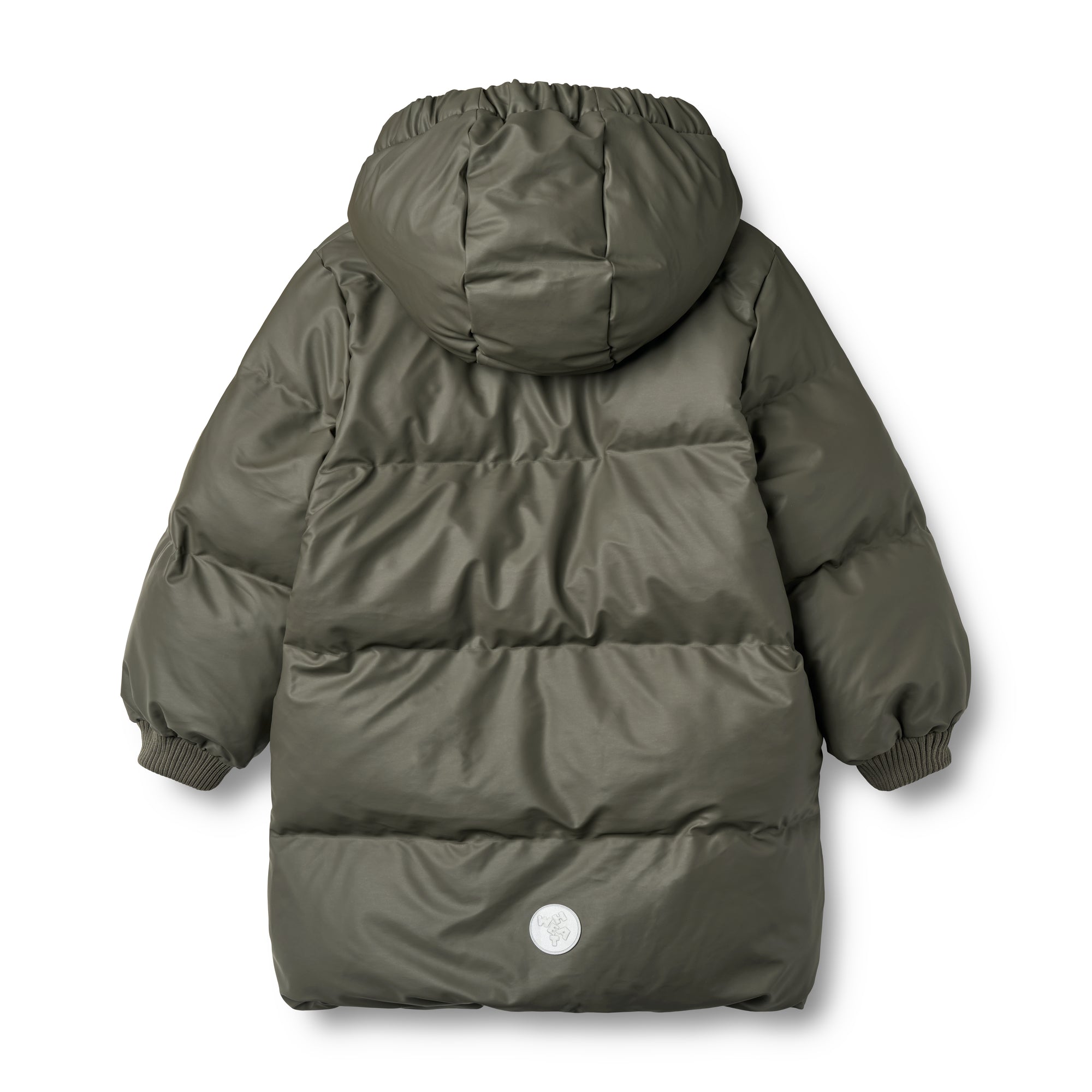 Wheat PU Puffer Jacket Coast 25FW Winter Forrest