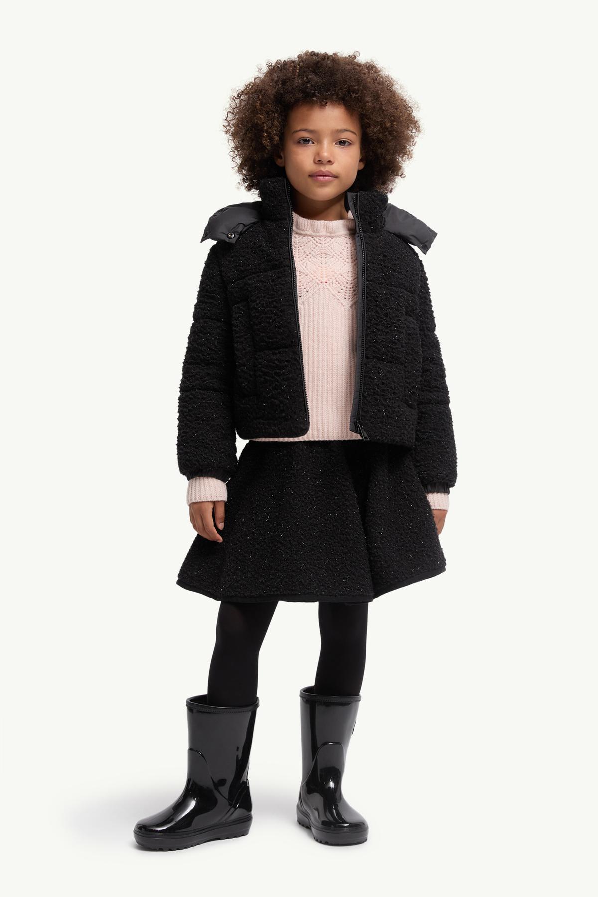 MONCLER GONNA グレーブルー　キルティングスカート　40 Ｍ Moncler Gonna Skirt 25FW