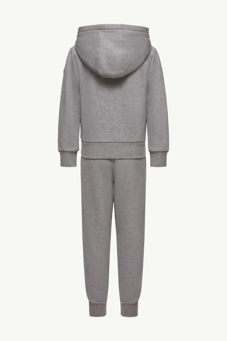 Moncler Knitwear Clothing Ensemble Grey Tracksuit Set 25FW