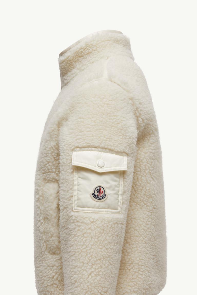 Moncler Teddy ZIP Up Cardigan 25FW