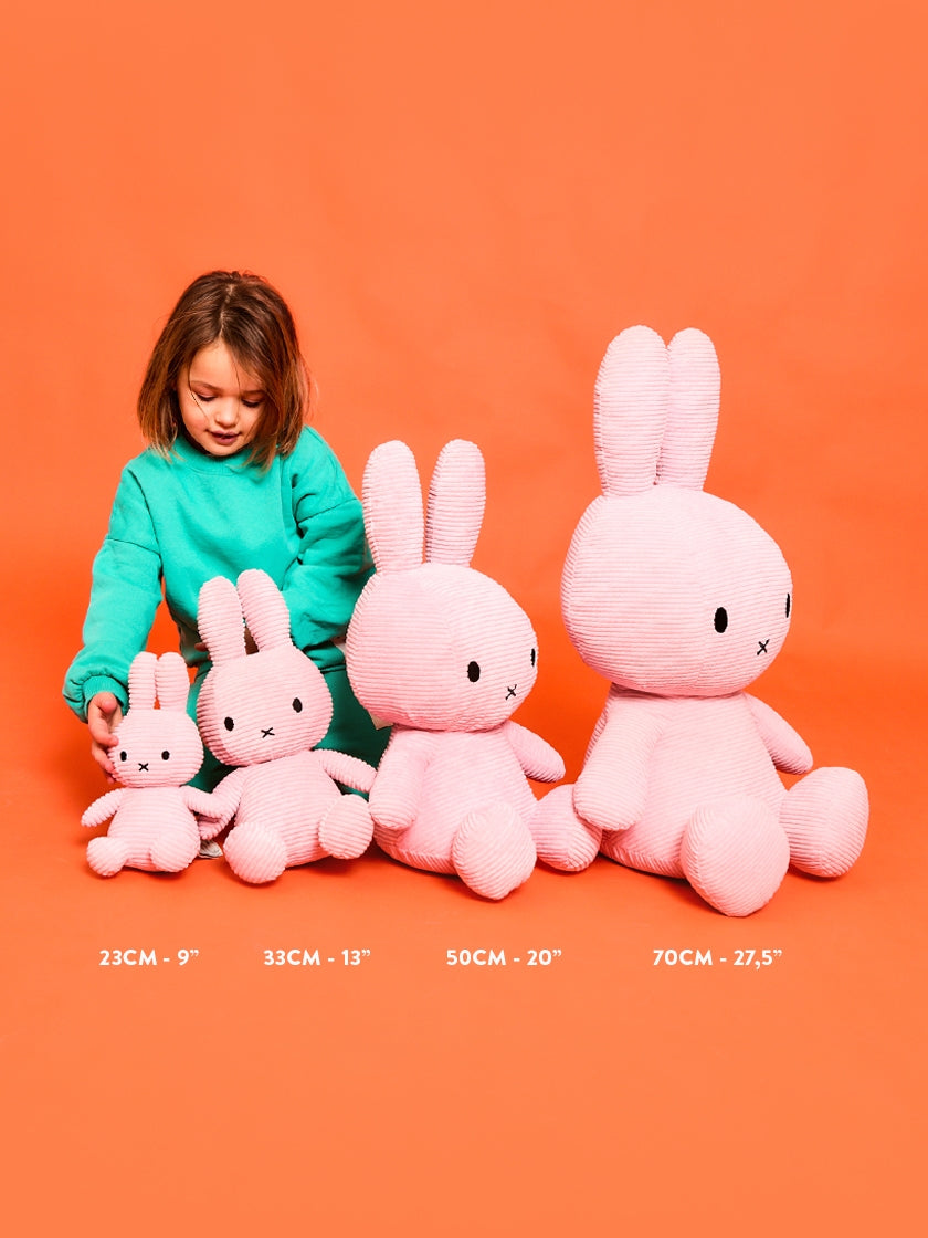 Bon Ton Toys Plush Miffy Eco Corduroy