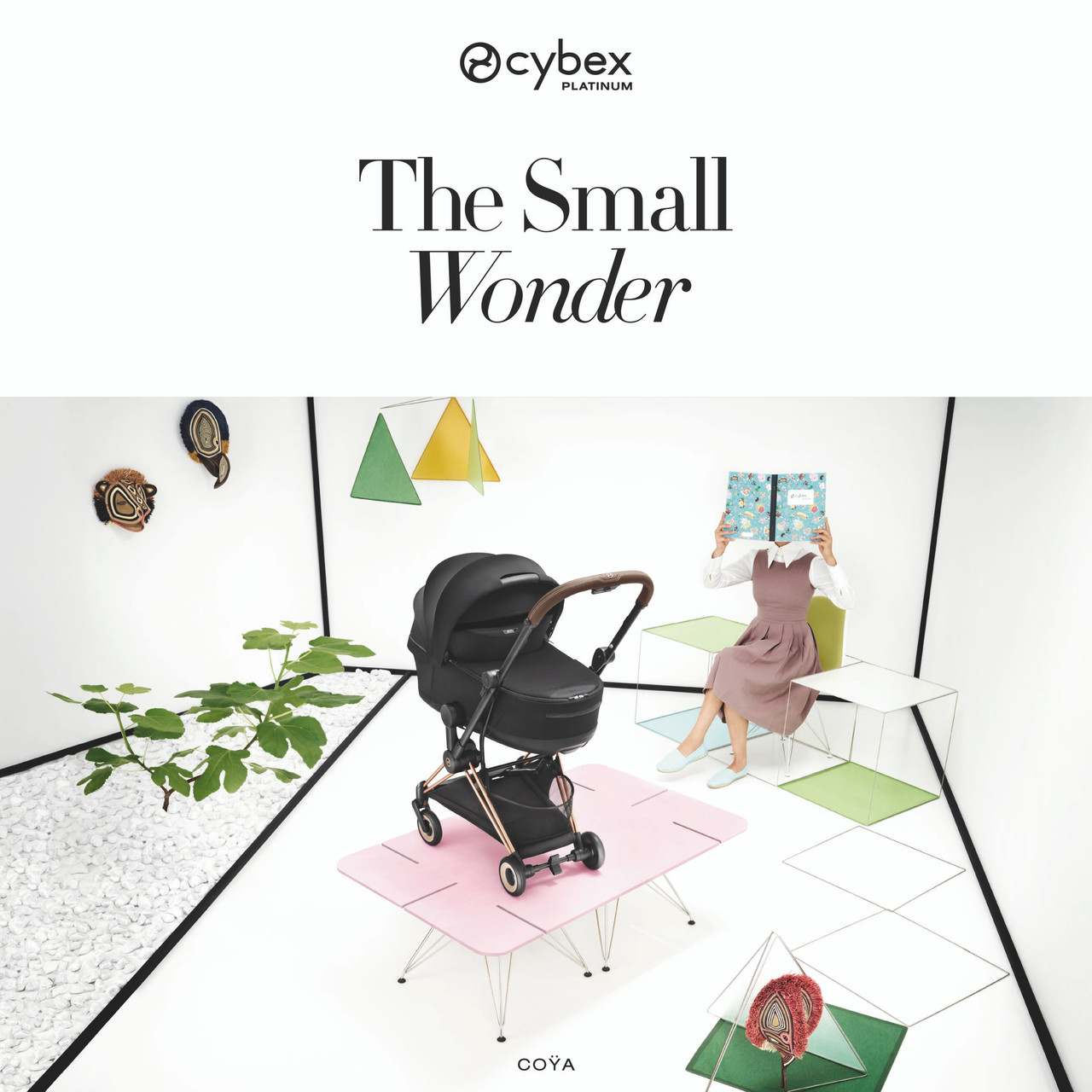 Cybex Coya Stroller - Chrome Frame (2026)