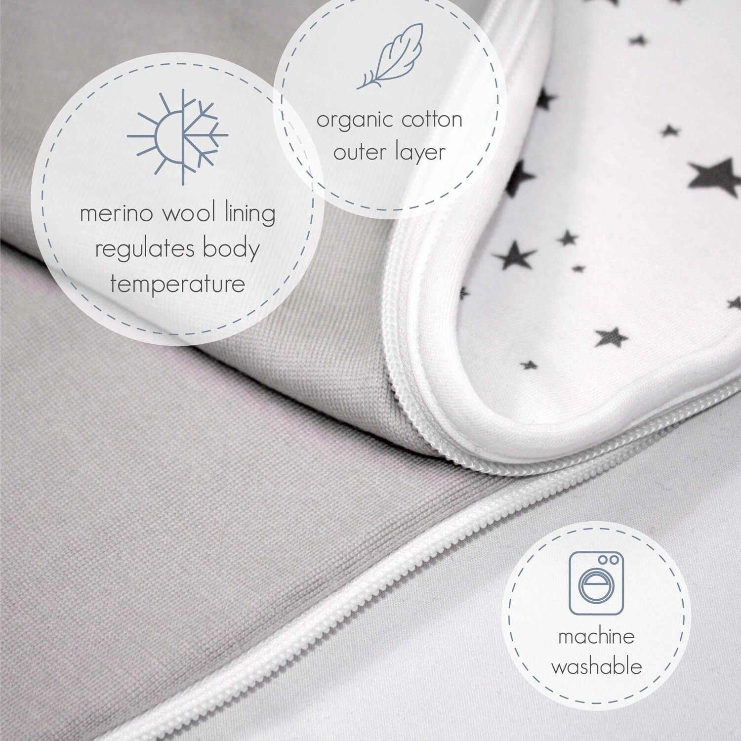 Woolino - Baby Sleep Bags or Sacks