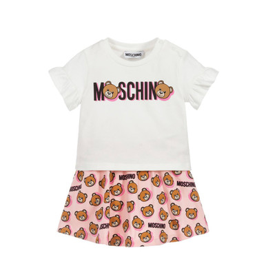 Moschino Heart Balloons Teddy Bear Dress