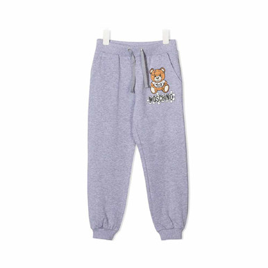 Moschino Sweat-pant With Puzzle Bear Graphic Logo