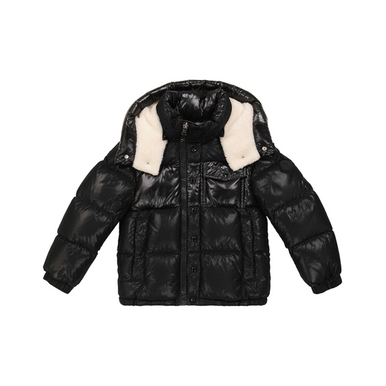 ジャケット MONCLER BLACK STRETCH NYLON FEX JACKET Moncler-Demir-Jacket-Black-
