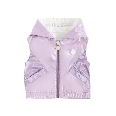 Moncler Lostyca Vest Purple | Buy Online Now