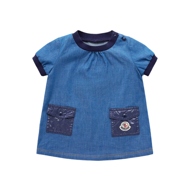スカート MONCLER Two-material dress Bi-Material Black Dress - Moncler - Women | WE IN STYLE