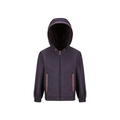サイズ4 MONCLER GRANDUC Navy Granduc Hooded Jacket Navy Blue – FOUR Kids