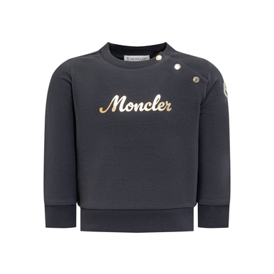 MONCLER｜SWEATSHIRTS (8G00024 899VV 032) Moncler Crew Neck Sweatshirt 24 FW Black
