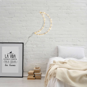 ELARA - Luna decorativa con luces para la pared ELARA - Luna decorativa con luces para la pared