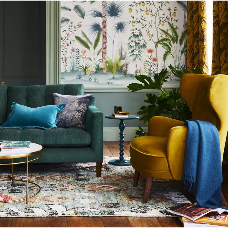 The Top Interior Trends That Will Rule In 2024 The Wood Flooring Co   Maximalist Living Room 