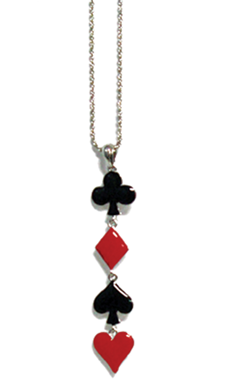 Buy Playing Cards Necklace Playing Card Jewelry Queen of Clubs King of  Clubs Gift for Card Player Card Necklace Poker Gifts Cards Online in India  - Etsy