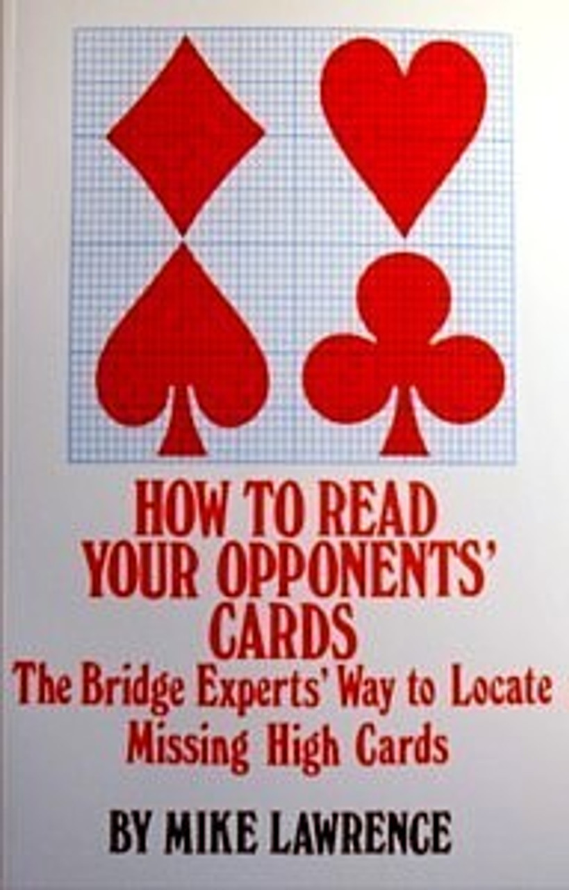 How To Read Opponent's Cards Baron Barclay Bridge Supply
