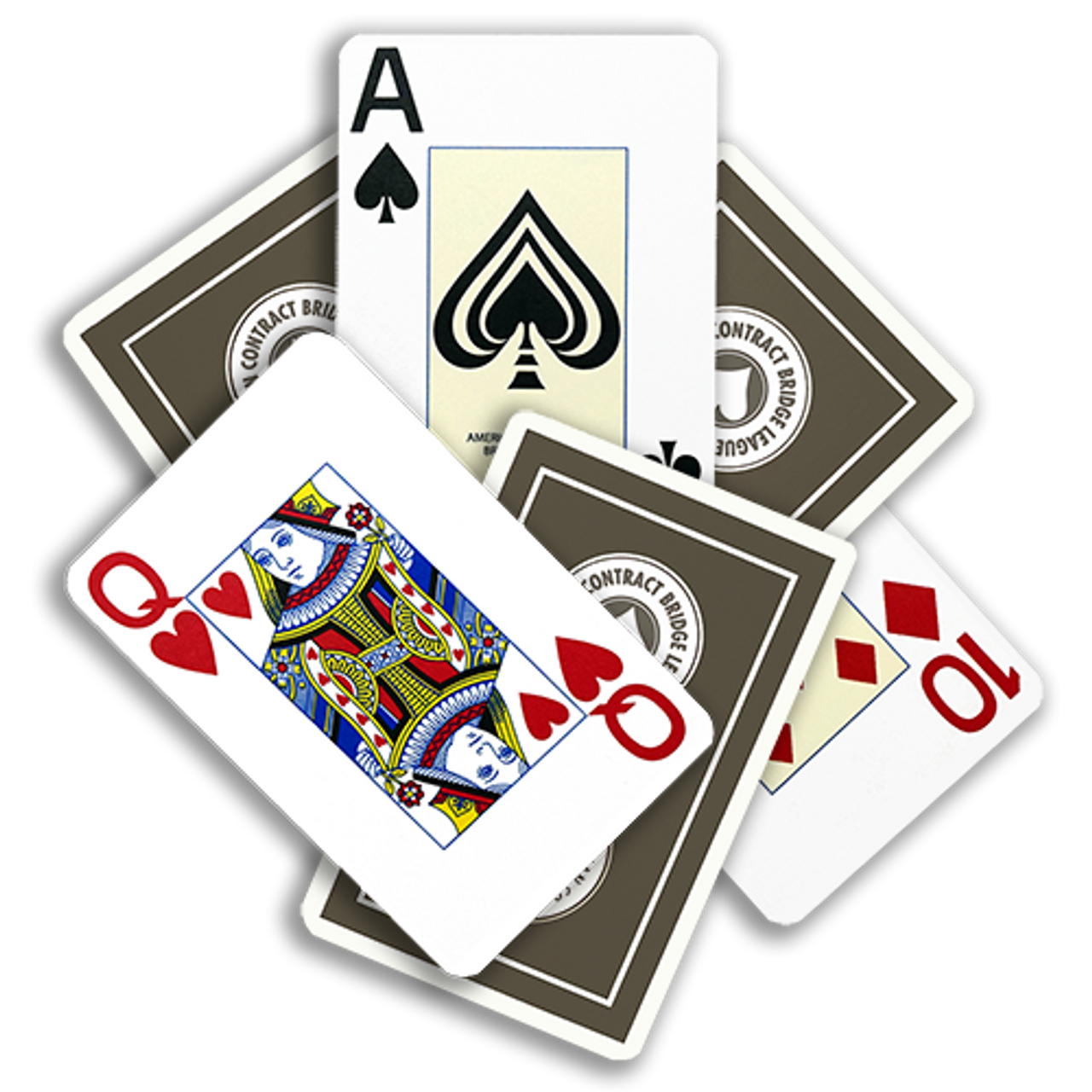 Large Print Bridge Size Playing Cards (Color May Vary)